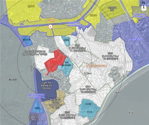 용산구, '청화아파트 재건축 정비계획안' 공람…한강·남산 잇는 경관 특화단지로