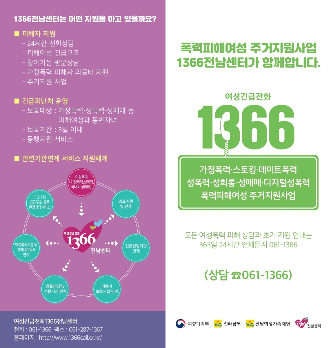 전남도, 폭력피해자 안정적 자립위한 주거지원 확대