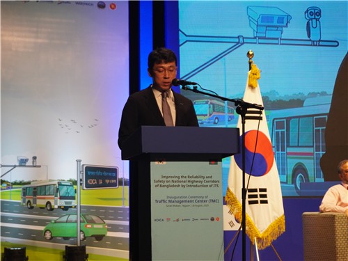 코이카, 한국 기술로 교통 혼잡 해소…방글라데시에 '첨단 교통관리센터' 개소