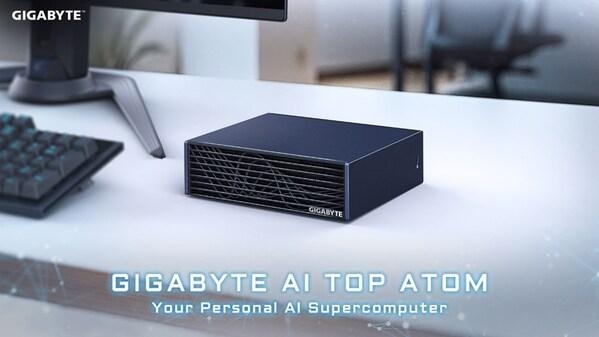 [PRNewswire] 기가바이트, 개인용 AI 슈퍼컴퓨터 'AI TOP ATOM' 10월 15일 출시