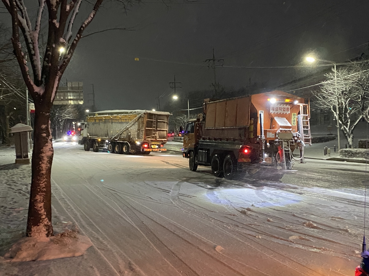 익산시, 겨울철 한파·폭설 대비 '이상 무'