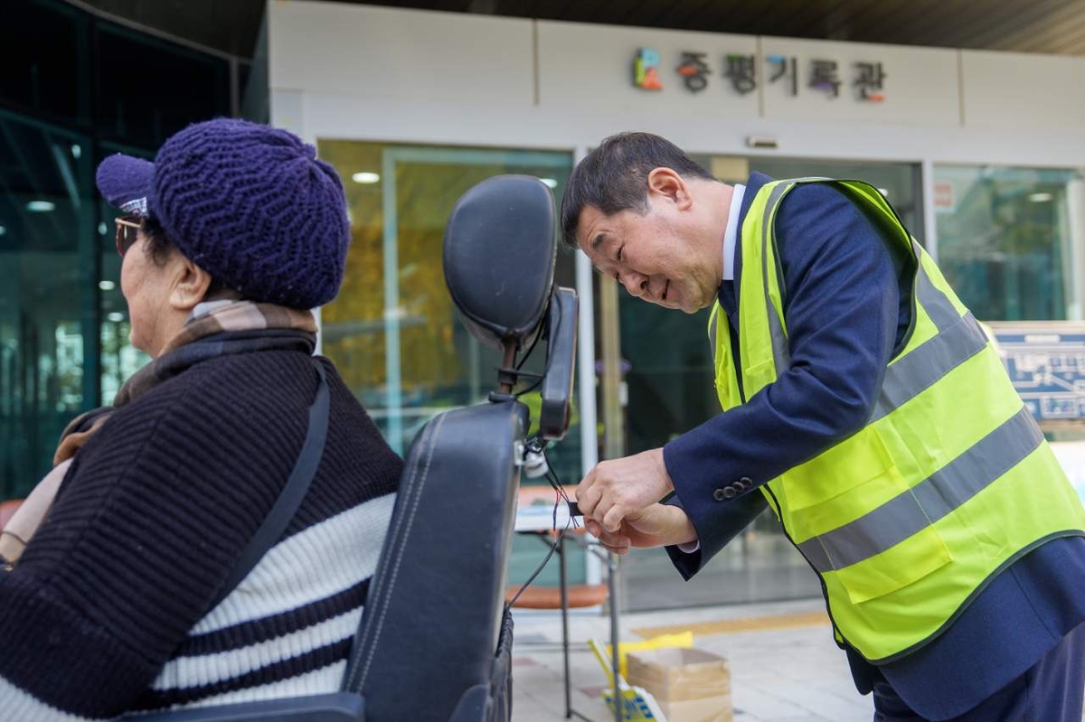 증평군, '고령자 생명지키기 프로젝트'로 교통약자 안전 확보 나서