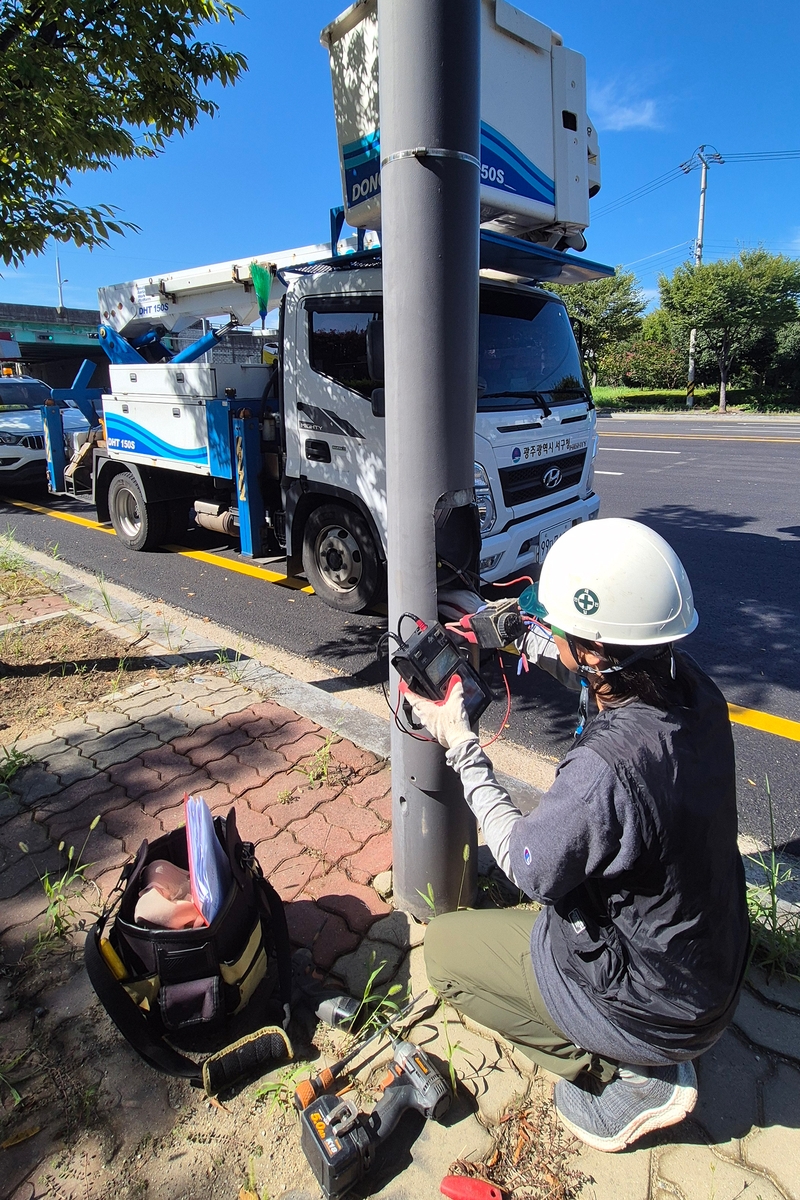 광주 서구, 가로등 유지관리 '3년 연속' 최우수