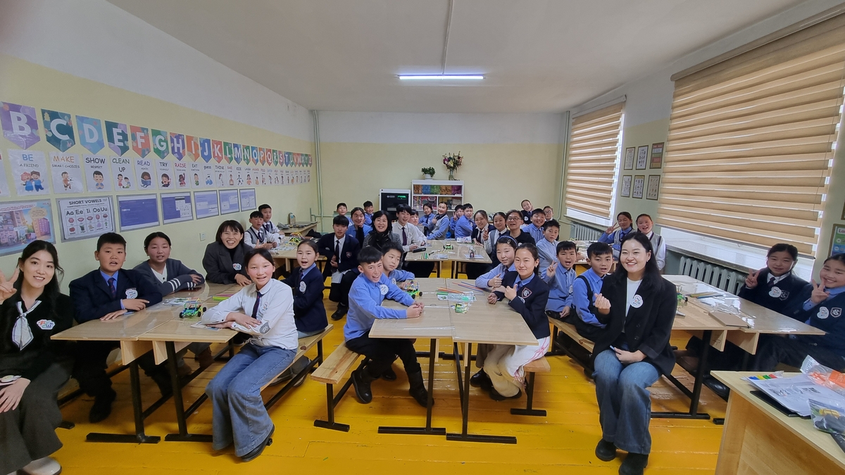 인천시교육청, 몽골 옵스도 글로벌 읽걷쓰센터 개소