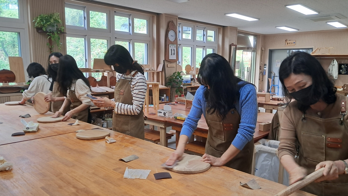 과천시, 나눔목공소 체험 프로그램 운영