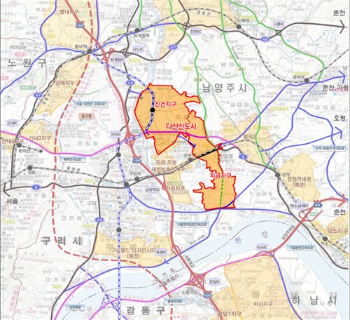 GH, 첫 단독 시행 다산신도시 '진건지구' 최종 준공