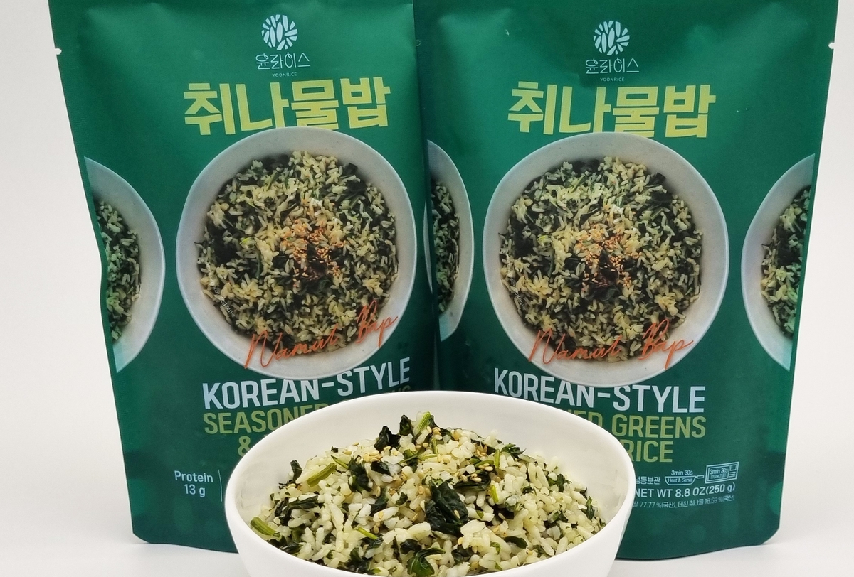 전남농기원, 해남·고흥 농산물 활용 '냉동 취나물밥' 개발