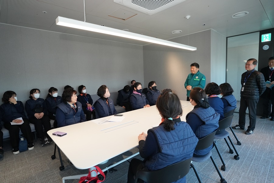 부산 남구, 취업 현장 찾아 근로자 격려하고 소통하다