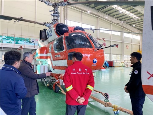 함양군 양상호 부군수, 산불 대응 공조 체계 현장 점검