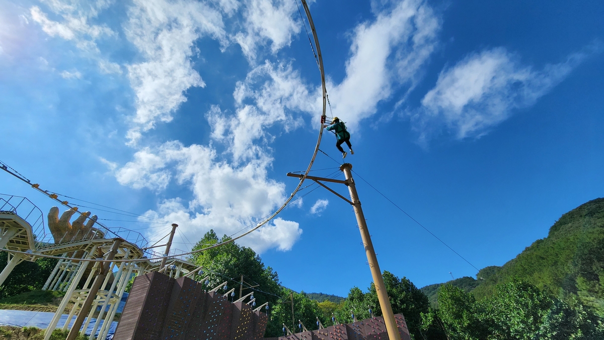 거창산림레포츠파크, 짚코스터 운영