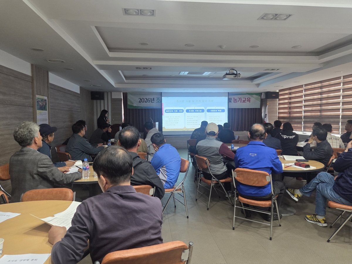 고흥군, 조사료 자급률 높여 축산농가 경영안정 돕는다