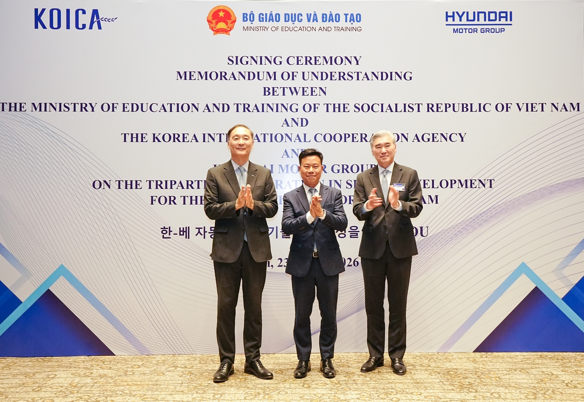 코이카-현대차, 베트남 정부와 손잡고 자동차 분야 미래 기술인력 키운다