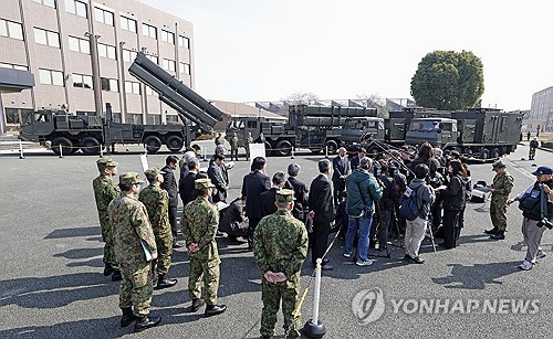 일본 구마모토 배치되는 장사정미사일 공개