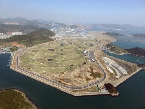 웅동1지구 전경