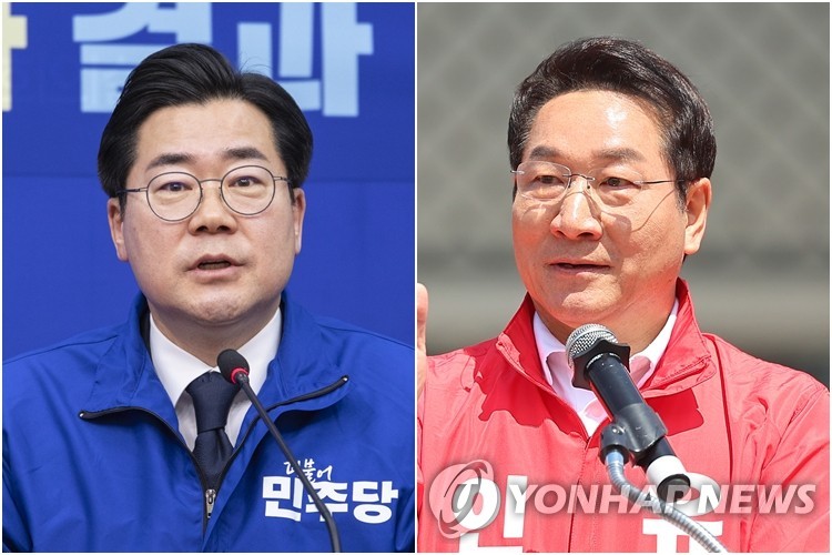 인천시장 출마한 박찬대·유정복