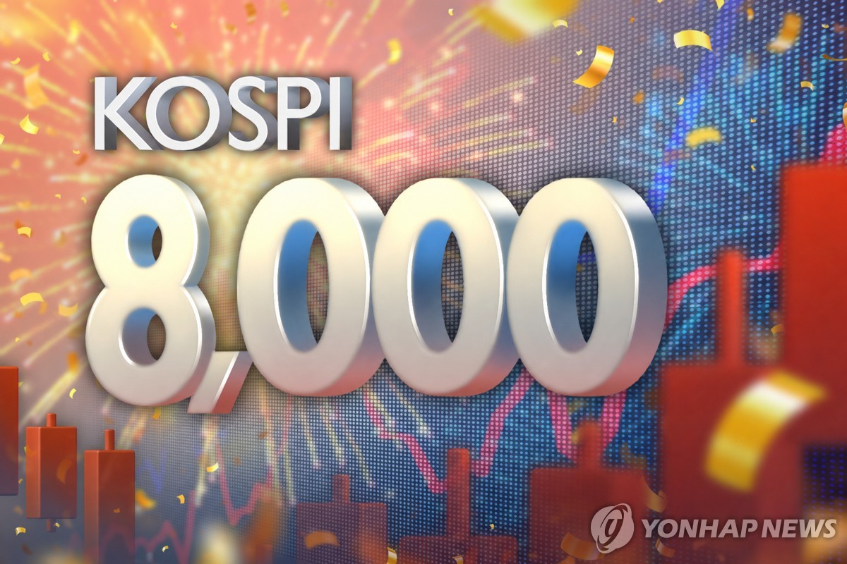 코스피 8,000 돌파 (PG)