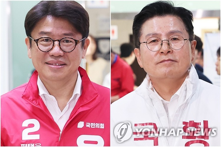 유의동·황교안 경기 평택을 후보