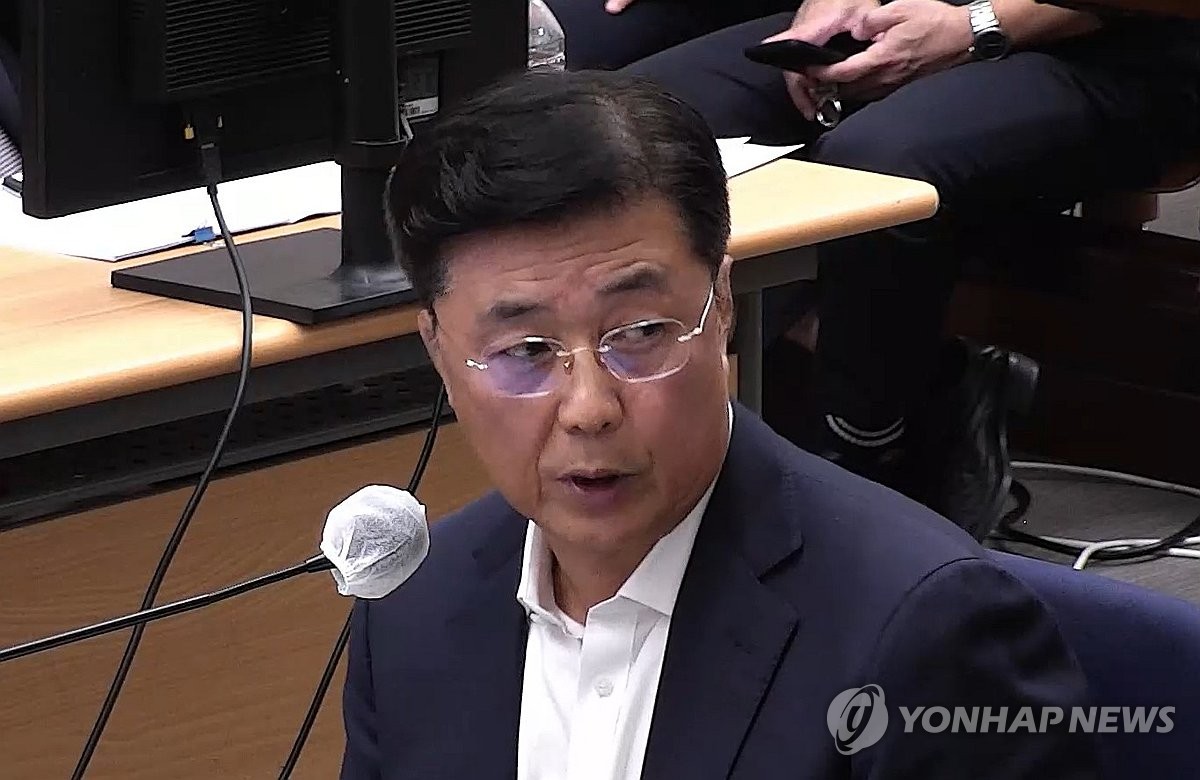증인 출석한 홍장원