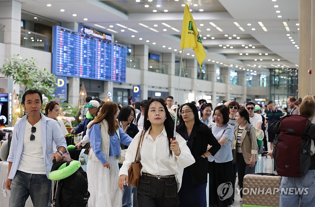 한국 찾은 외국인 관광객들