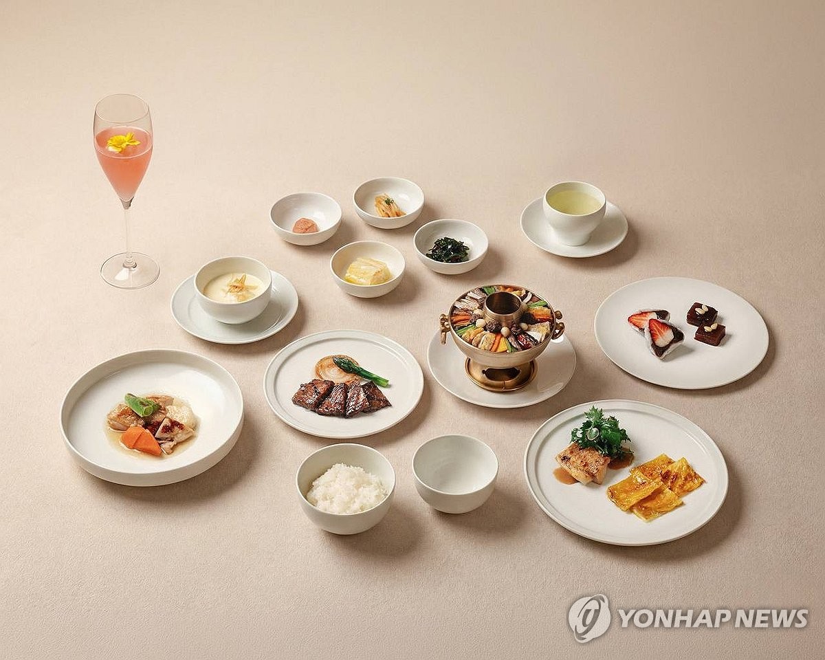 다카이치 총리 방한 만찬 메뉴