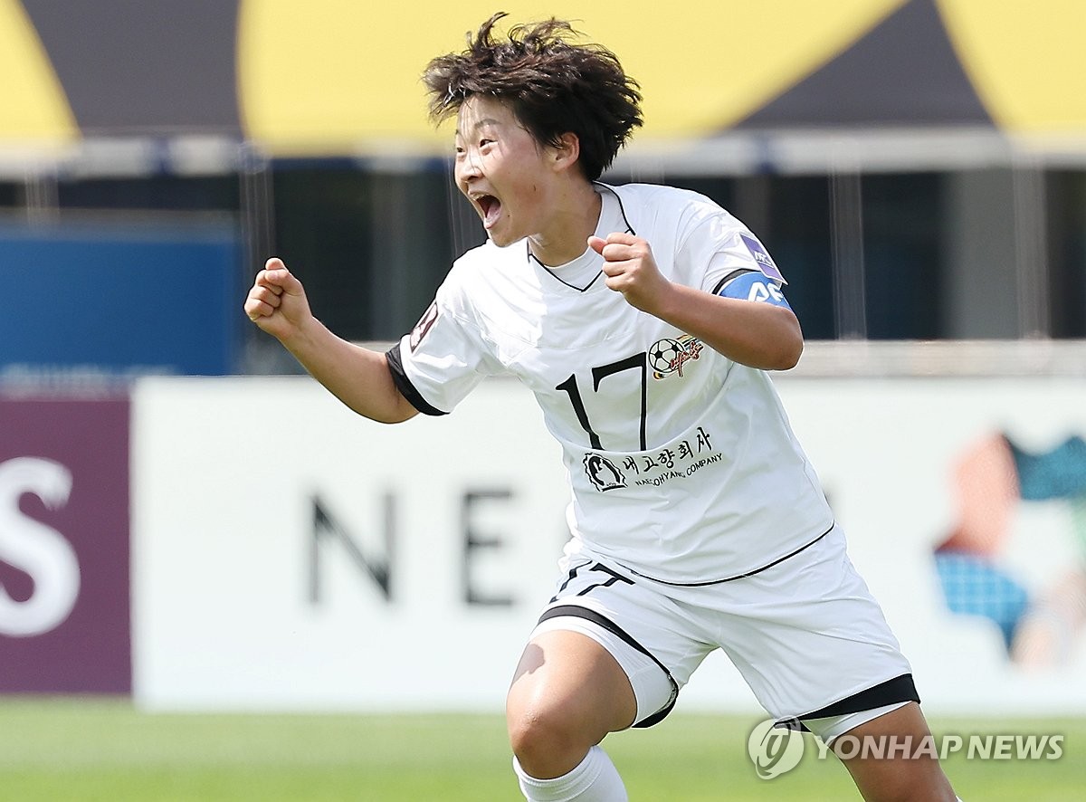 내고향 김경영 선제골 포효