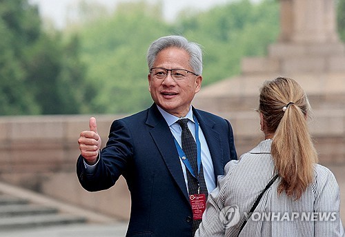 엔비디아의 젠슨 황 최고경영자(CEO)