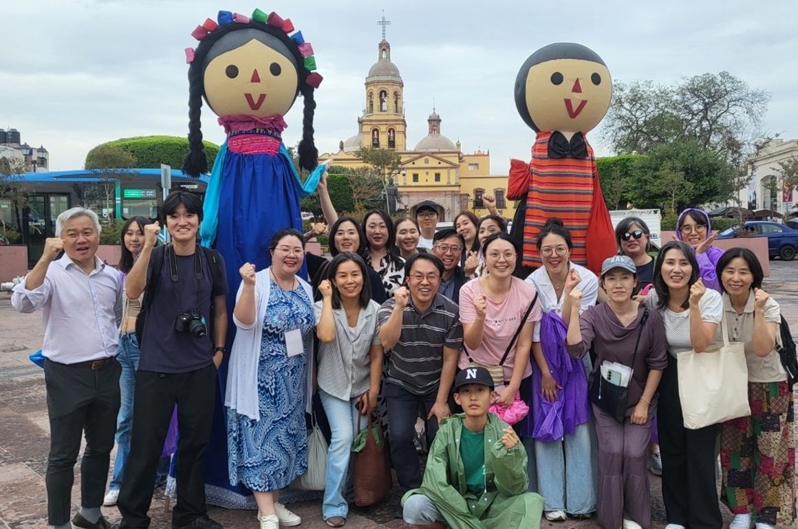 유네스코 세계문화유산인 케레타로 역사문화지구 탐방한 교사들