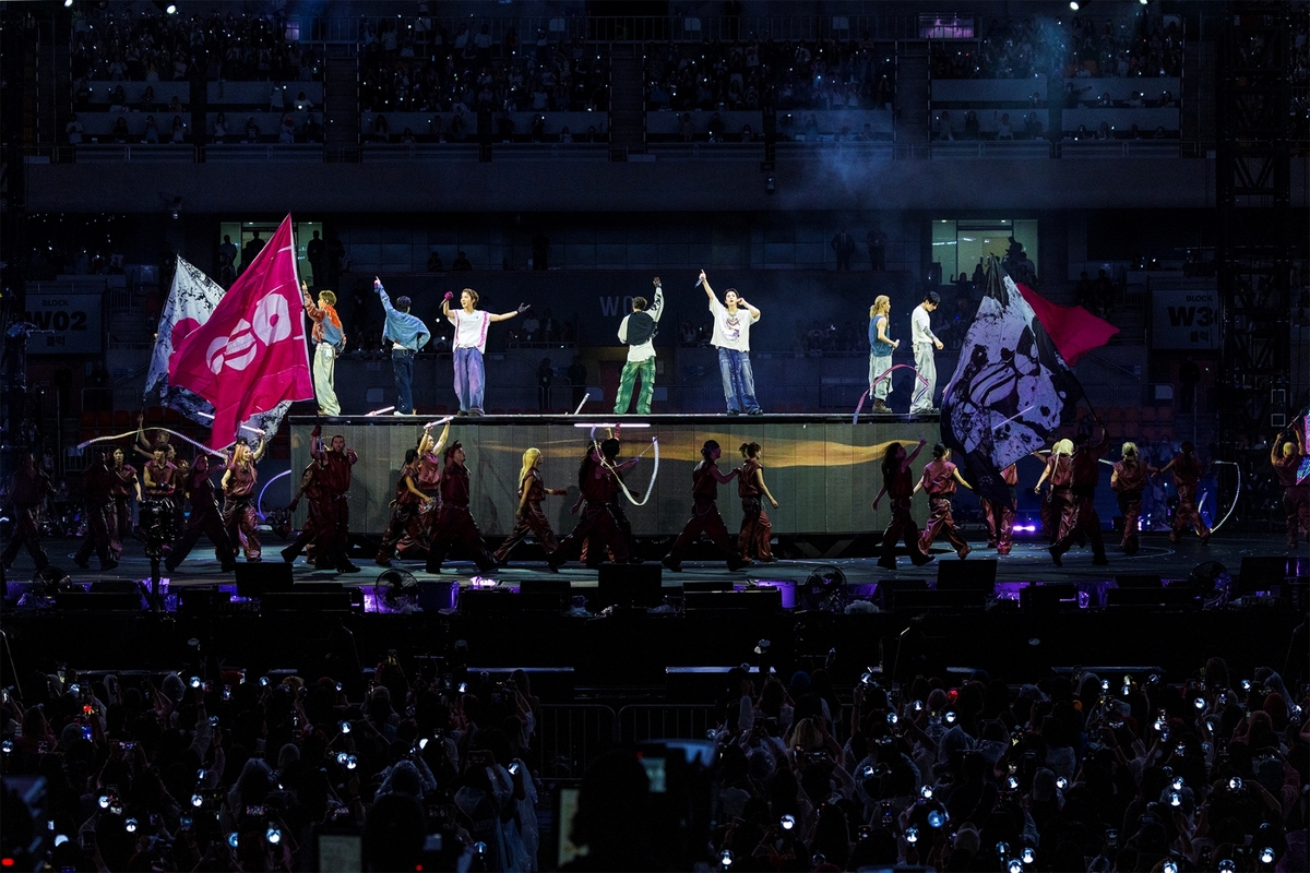 그룹 방탄소년단(BTS) 월드투어 '아리랑' 부산 콘서트