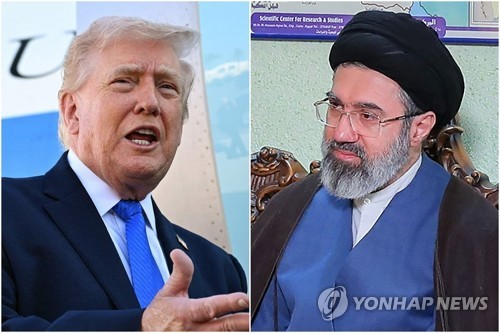 트럼프 미국 대통령(왼쪽)과 하메네이 이란 최고지도자