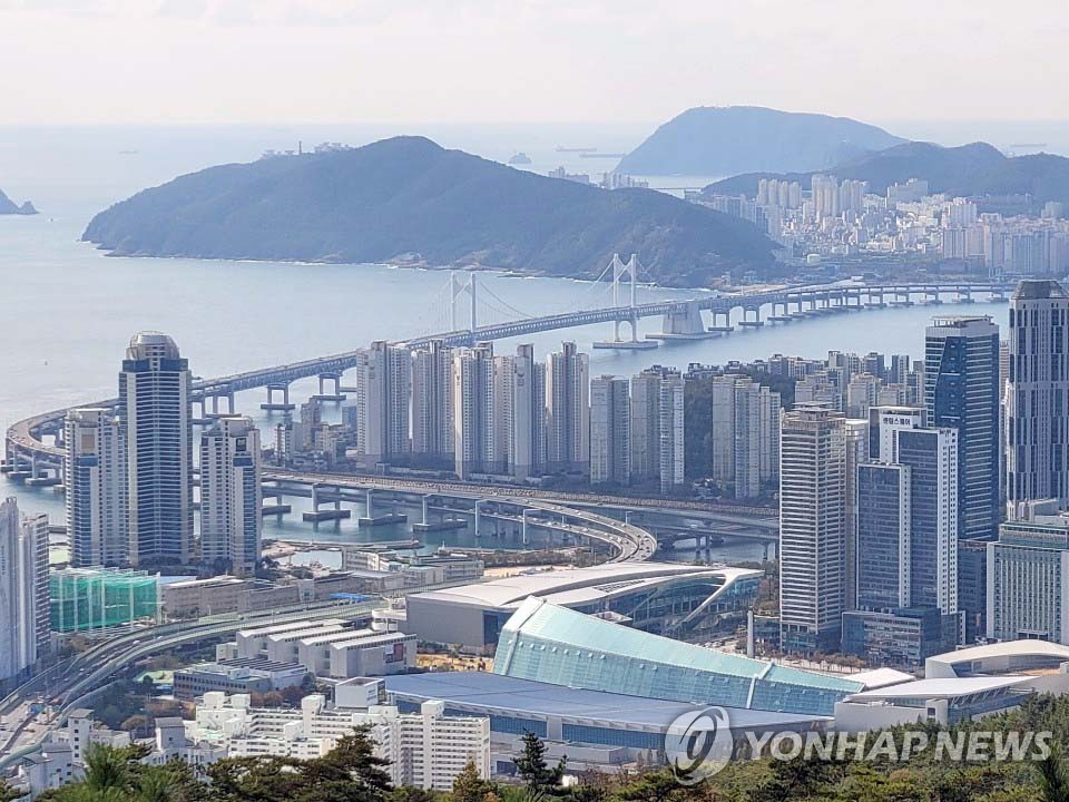 부산 해안 전경