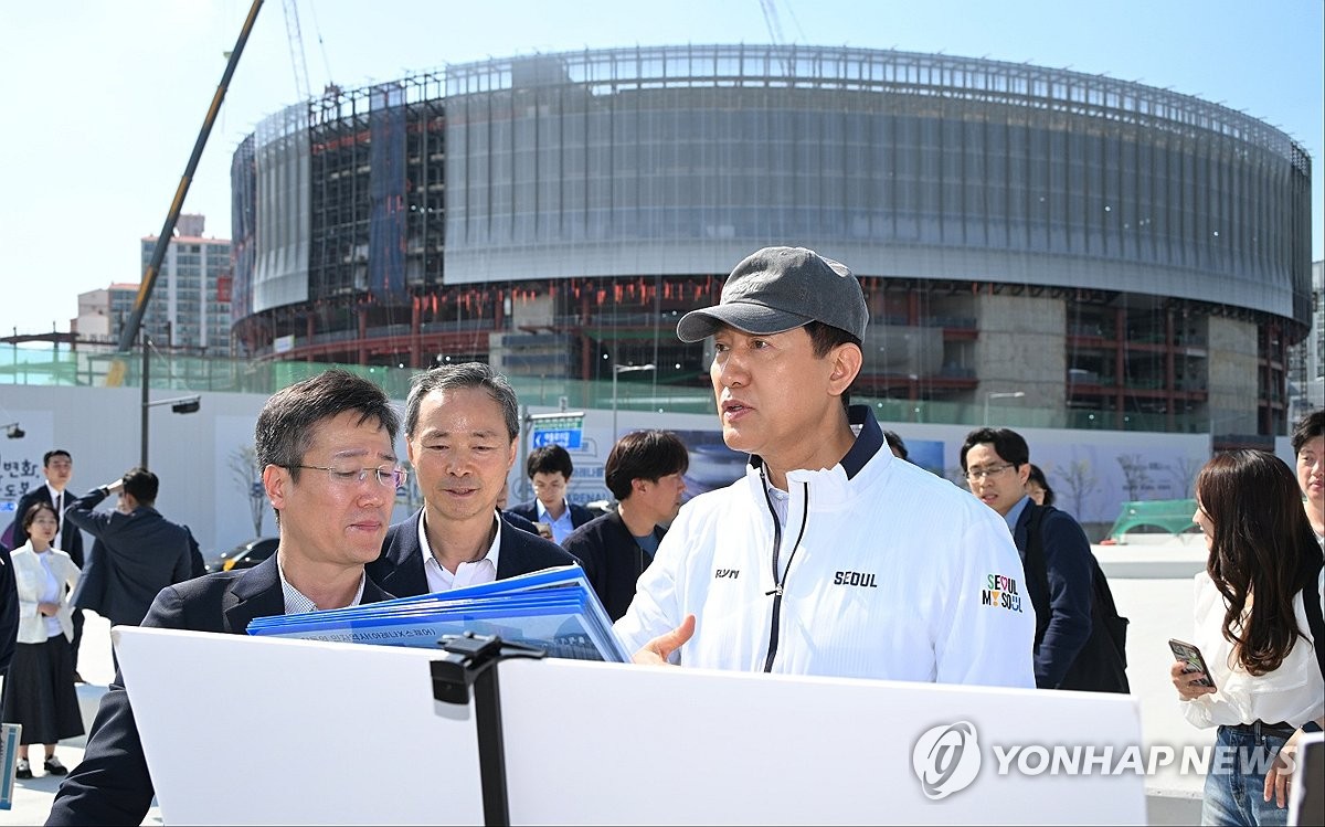 오세훈 시장, 서울아레나와 수변공간 조성계획 점검