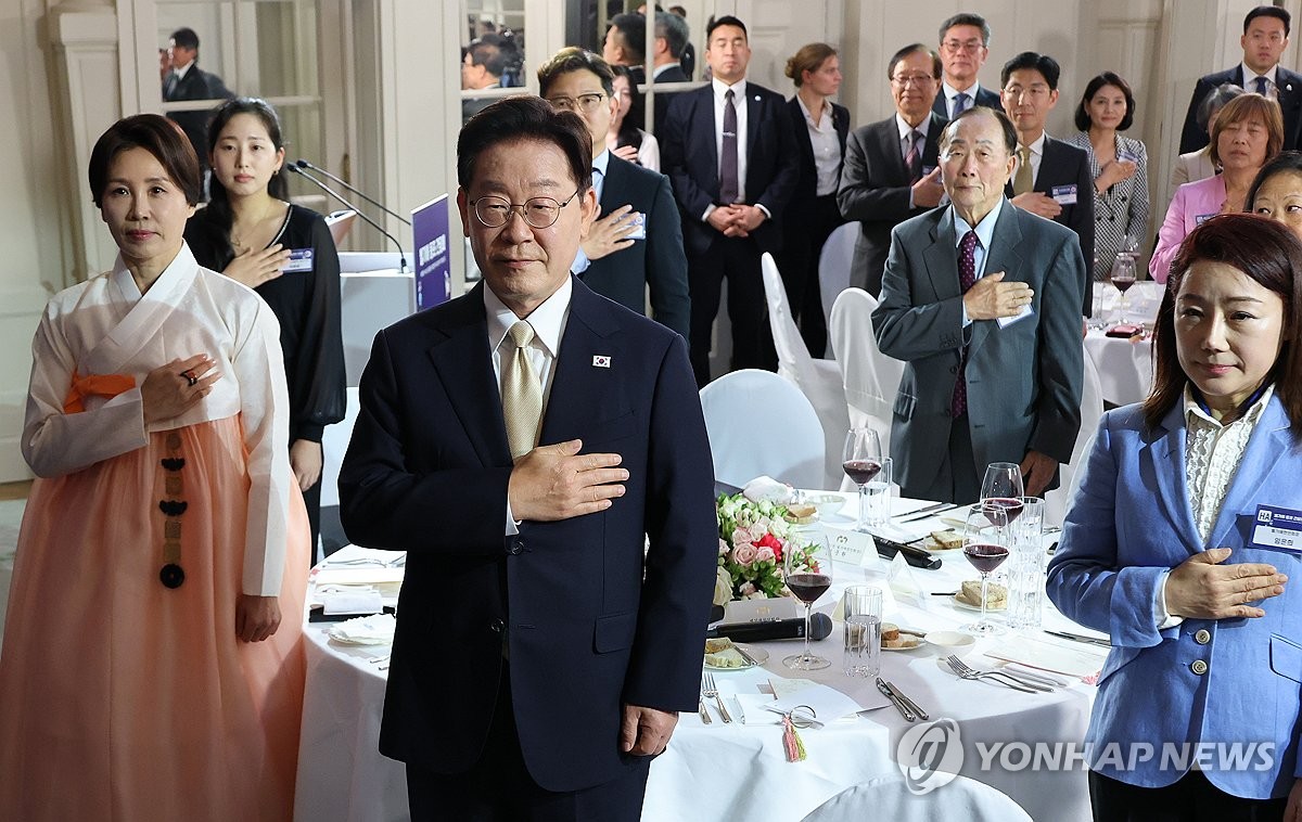 이재명 대통령, 벨기에 동포 만찬간담회 참석