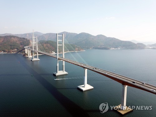 마창대교 전경