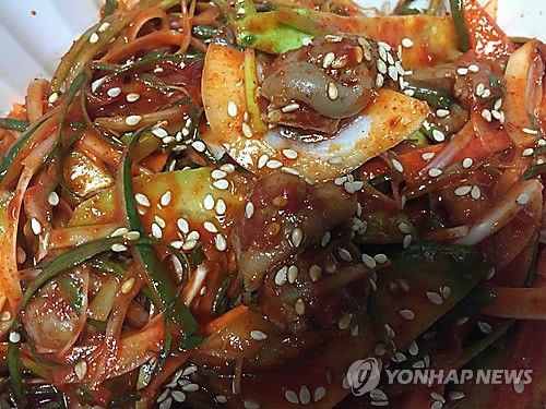 골뱅이 무침