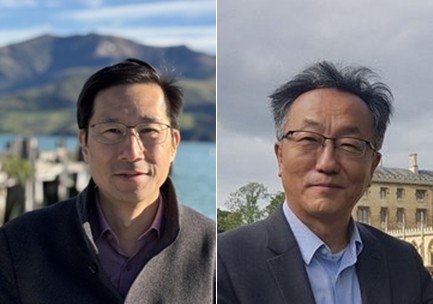 장하석 교수(왼쪽)와 권헌익 교수