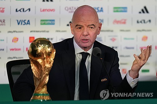 잔니 인판티노 FIFA 회장 