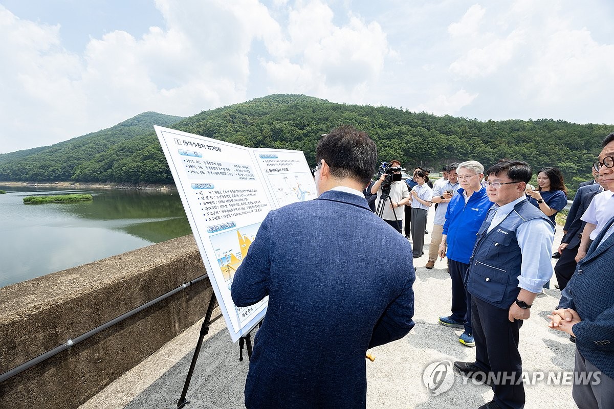김성환 장관, 동복댐 활용 방안 점검