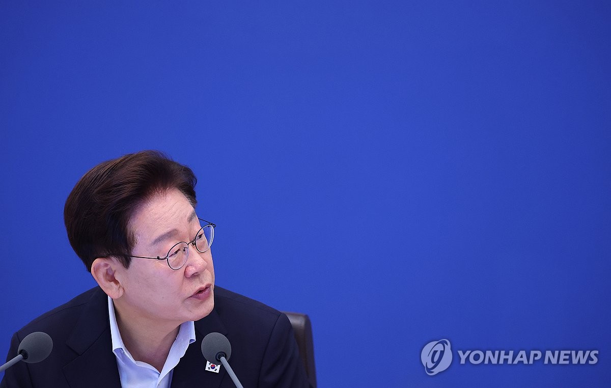 이재명 대통령, 국무회의 발언
