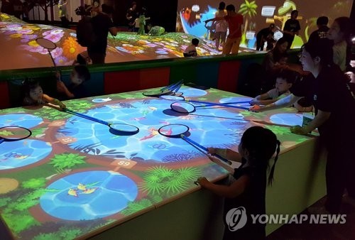 2017년 '백화점 피서객' 어린이 놀이공간