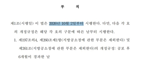 형소법 일부개정법률 10월2일부터 시행