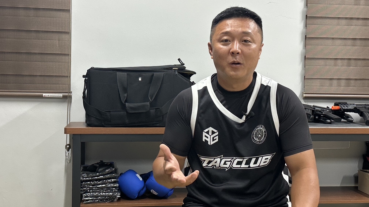 연합뉴스와 인터뷰하는 손창현 대표