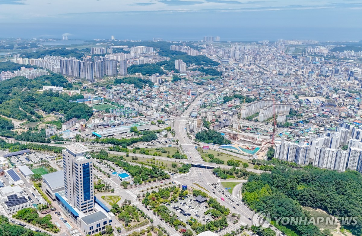 강릉시 전경