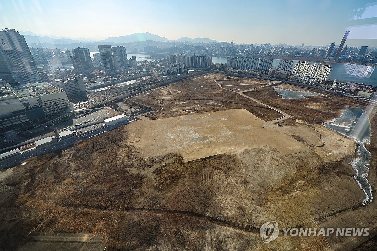 서울 용산국제업무지구 부지