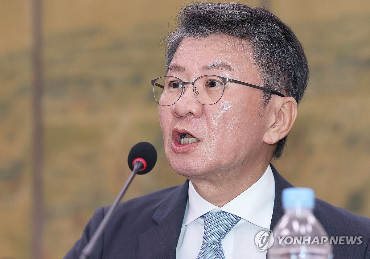 대한축구협회 청문회, 질의 답하는 정몽규 전 대한축구협회장
