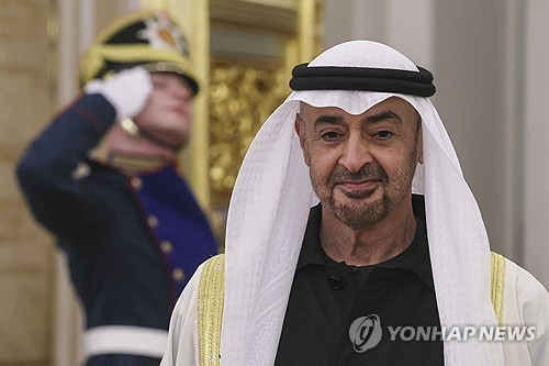 셰이크 무함마드 빈 자예드 알나하얀 UAE 대통령