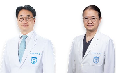 원자력병원 이비인후과 이명철(왼쪽)·이병철 과장