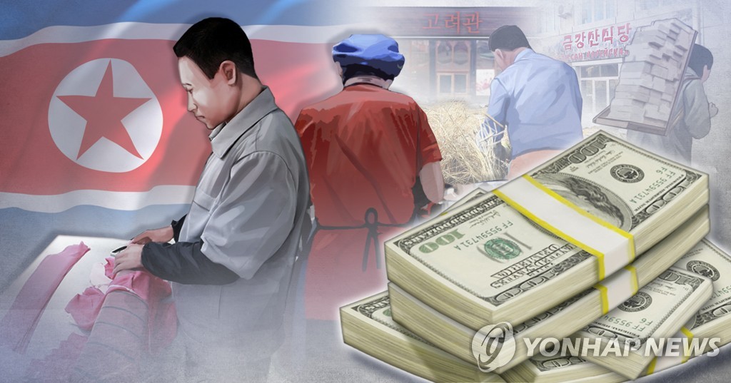 해외 근로 북한 노동자 (PG)
