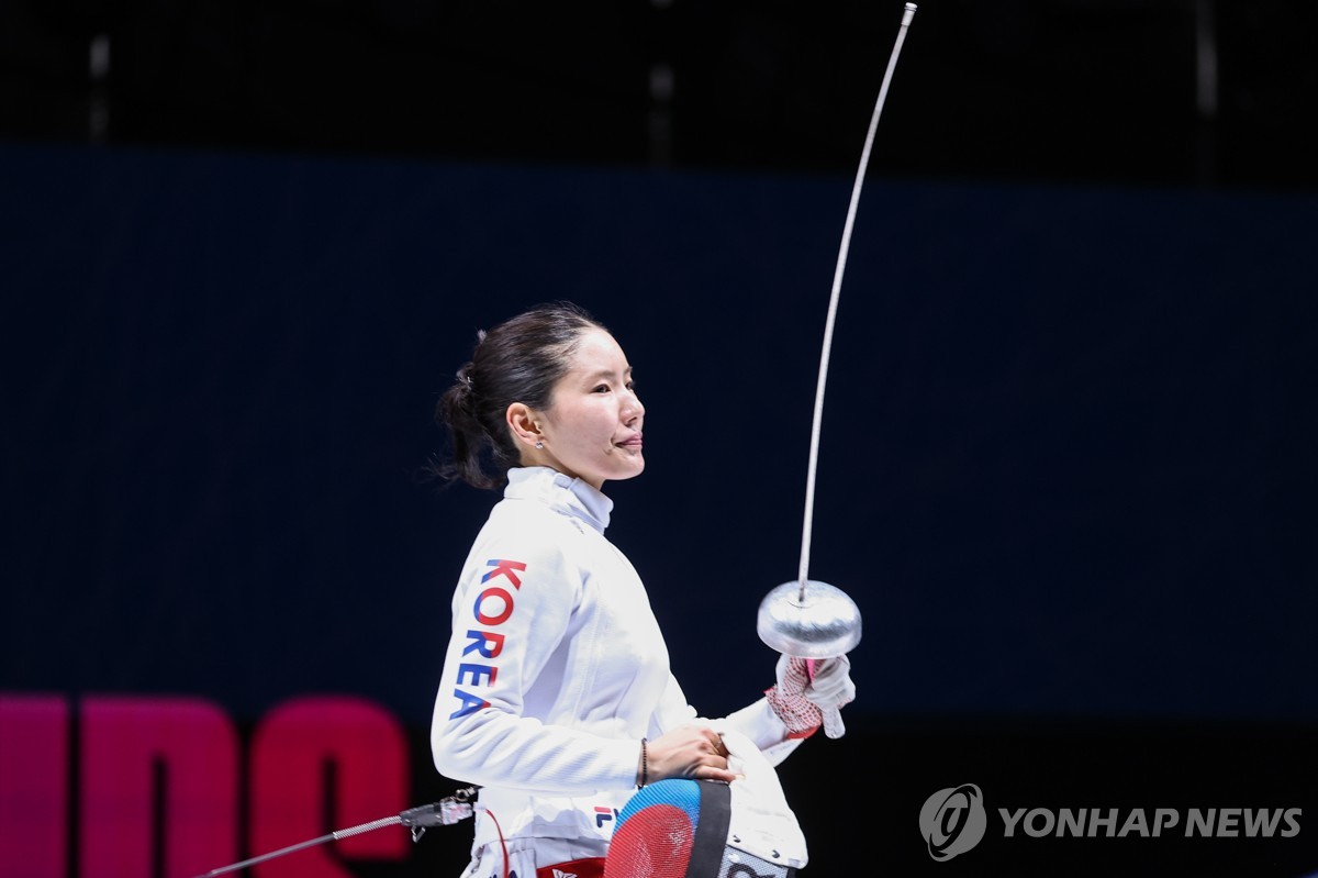 7월 세계선수권대회 때 송세라의 모습