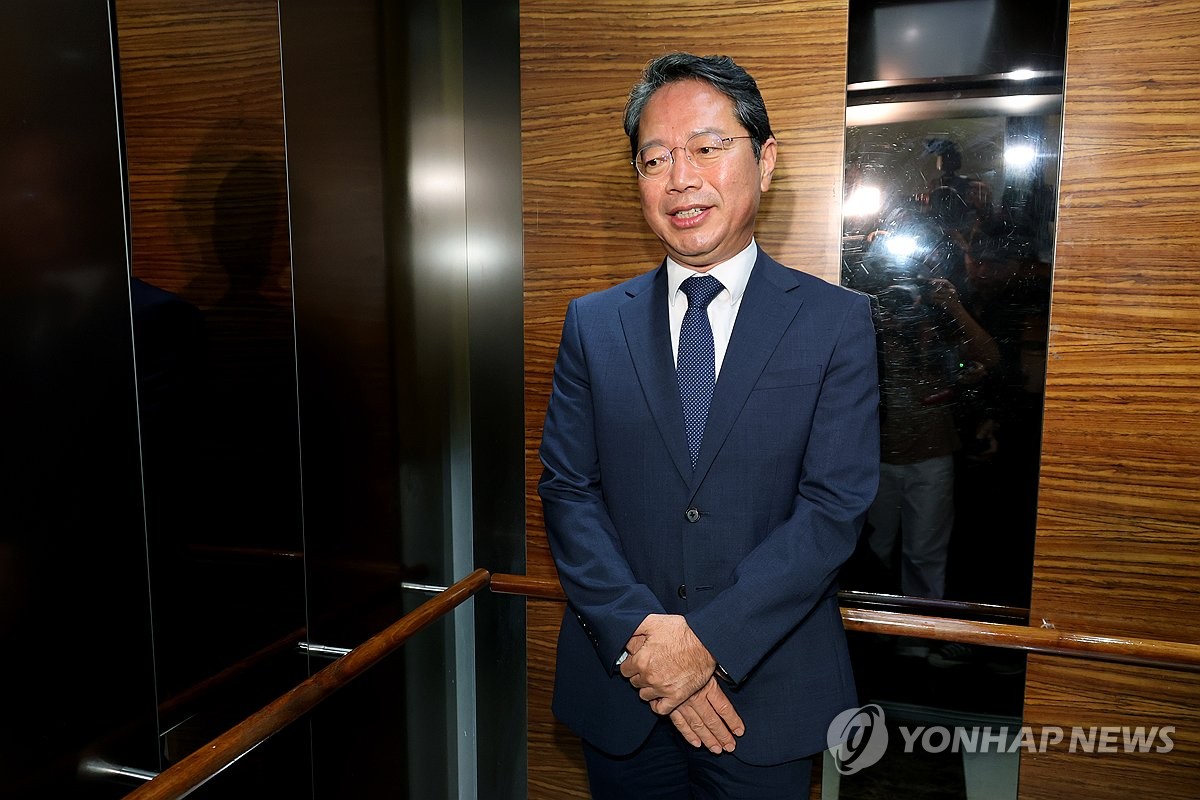 김승원 법무부 장관 출근