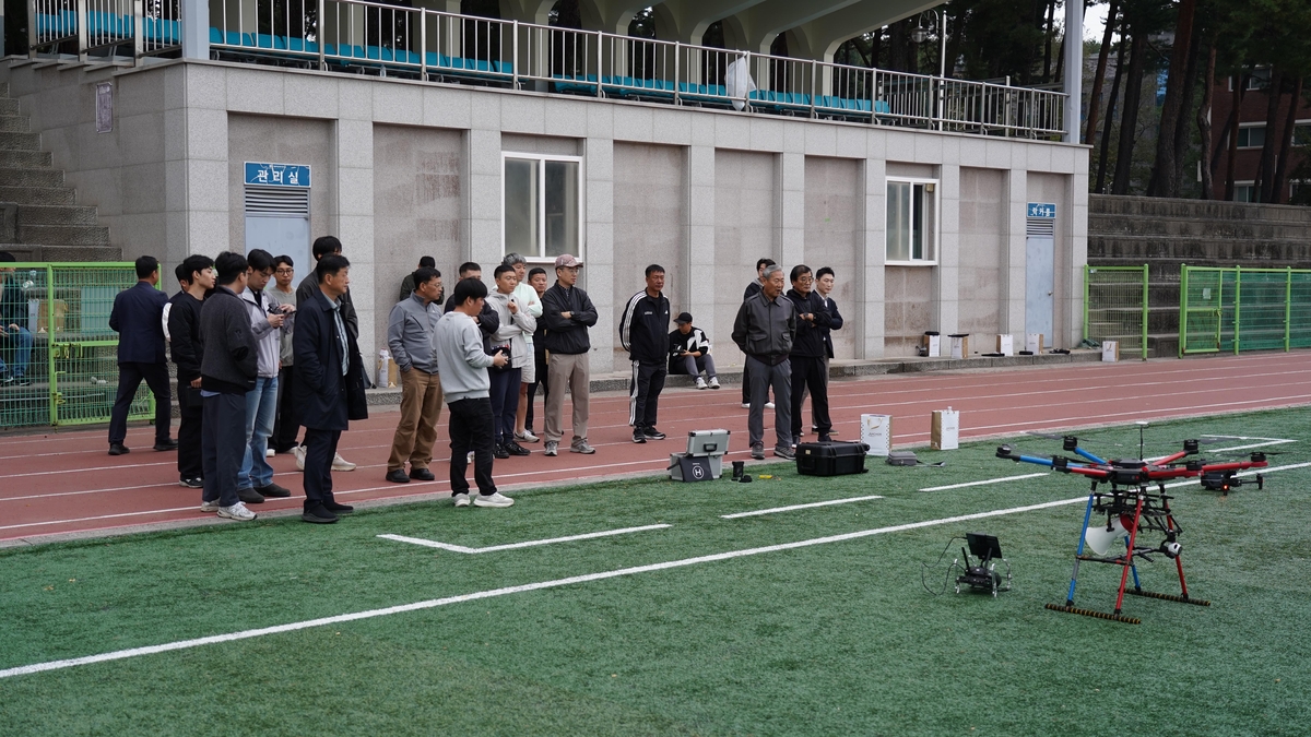 가톨릭관동대, 공공분야 재직자 드론 실무교육